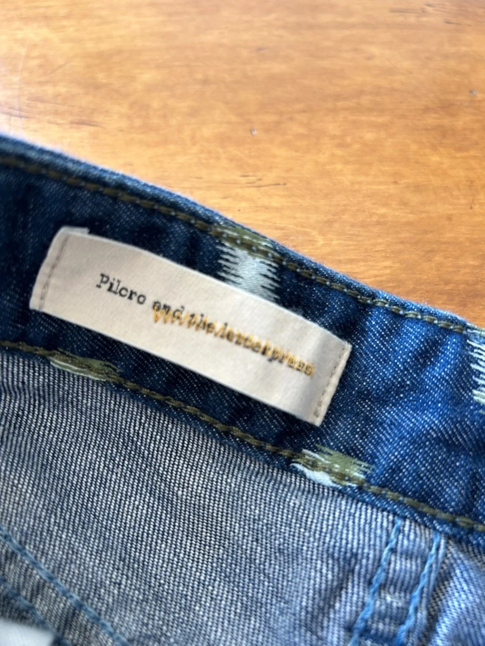 Pilcro and the Letterpress Denim Shorts, size 27 - Picture 6 of 8